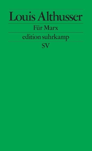 Buchcover und Innenansicht für das Buch: Pour Marx