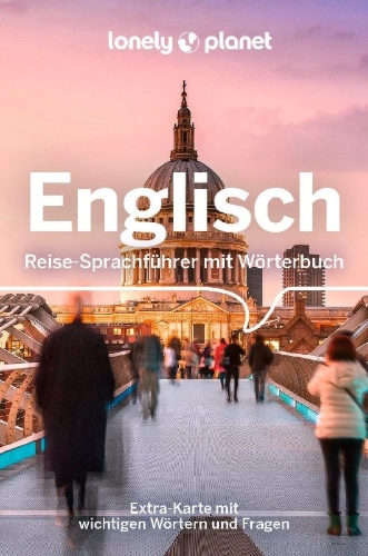 Buchcover und Innenansicht für das Buch: LONELY PLANET Sprachführer Englisch