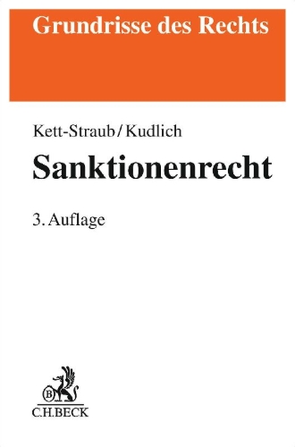Buchcover und Innenansicht für das Buch: Sanktionenrecht