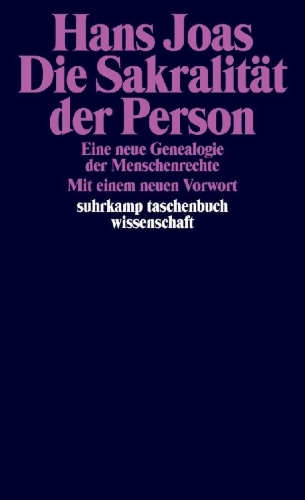 Buchcover und Innenansicht für das Buch: Die Sakralität der Person
