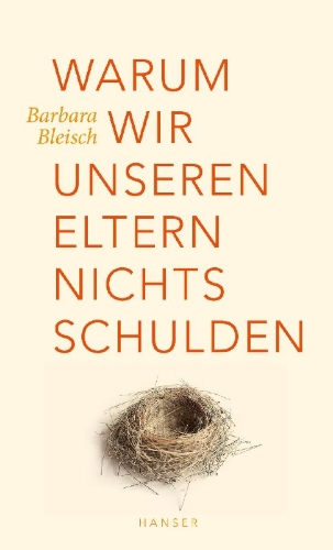 Buchcover und Innenansicht für das Buch: Warum wir unseren Eltern nichts schulden
