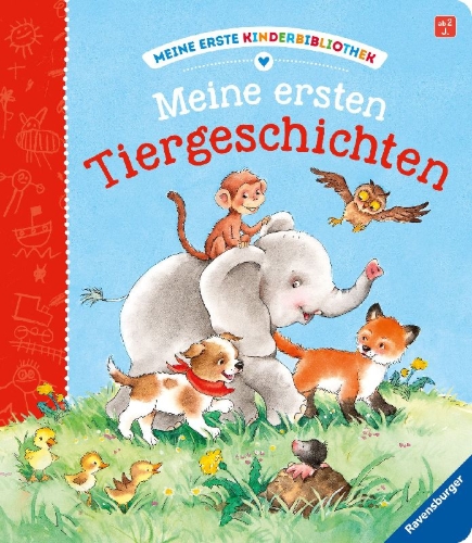 Buchcover und Innenansicht für das Buch: Meine ersten Tiergeschichten