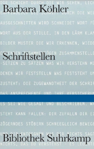 Buchcover und Innenansicht für das Buch: SCHRIFTSTELLEN