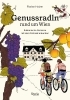 Buchcover und Innenansicht für das Buch: Genussradln rund um Wien
