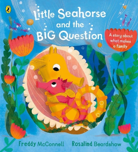 Buchcover und Innenansicht für das Buch: Little Seahorse and the Big Question