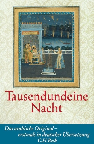 Buchcover und Innenansicht für das Buch: The Thousand And One Nights (Alf Layla wa-Layla). From the Earliest Known Sources. Arabic Text Edited with Introduction and Notes by Muhsin Mahdi