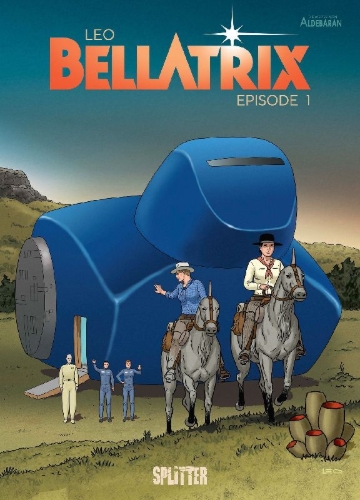 Buchcover und Innenansicht für das Buch: Bellatrix 1