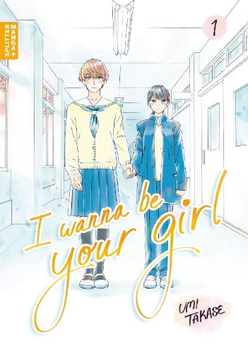 Buchcover und Innenansicht für das Buch: Kanojo ni Naritai Kimi to Boku 01