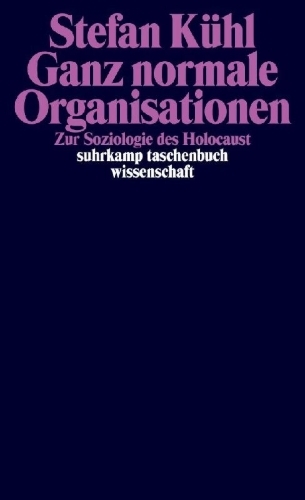 Buchcover und Innenansicht für das Buch: Ganz normale Organisationen