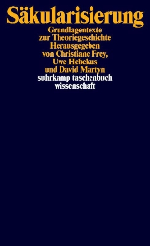 Buchcover und Innenansicht für das Buch: Säkularisierung