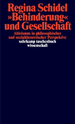 Buchcover und Innenansicht für das Buch: 'Behinderung' und Gesellschaft