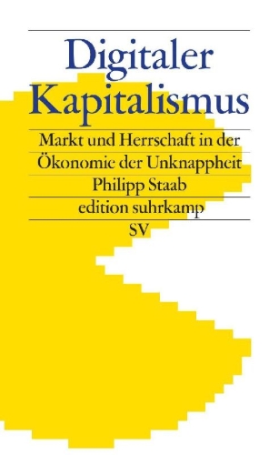 Buchcover und Innenansicht für das Buch: Digitaler Kapitalismus