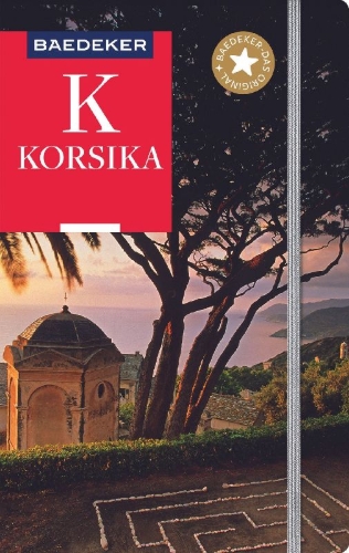 Buchcover und Innenansicht für das Buch: Baedeker Reiseführer Korsika
