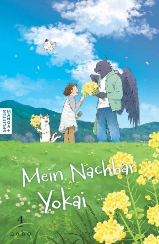 Buchcover und Innenansicht für das Buch: Tonari no Yokai-san 04
