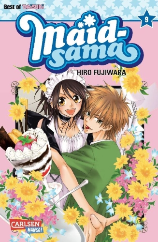 Buchcover und Innenansicht für das Buch: Kaichou wa Maid-sama!