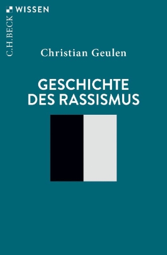 Buchcover und Innenansicht für das Buch: Geschichte des Rassismus