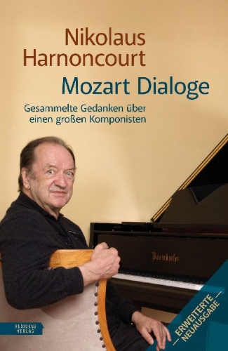 Buchcover und Innenansicht für das Buch: Mozart Dialoge