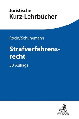 Buchcover und Innenansicht für das Buch: Strafverfahrensrecht