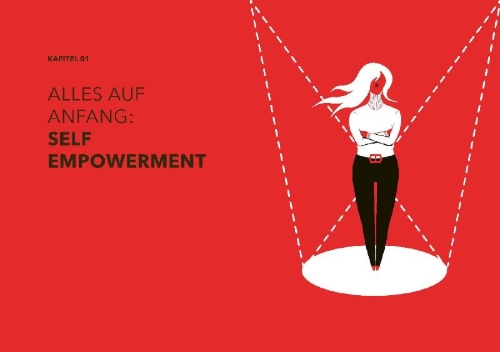 Buchcover und Innenansicht für das Buch: Be Your Own F*cking Hero - das Workbook