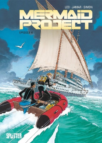 Buchcover und Innenansicht für das Buch: Mermaid Project