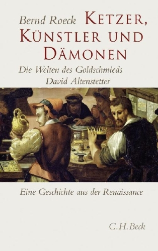 Buchcover und Innenansicht für das Buch: Ketzer, Künstler und Dämonen