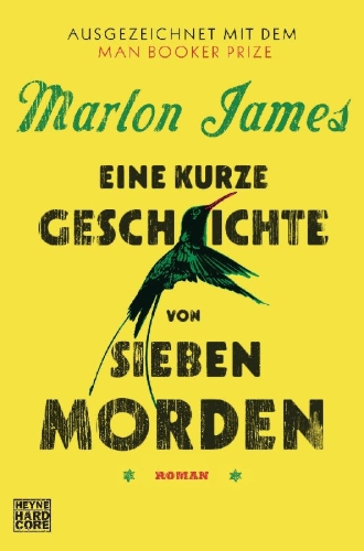 Buchcover und Innenansicht für das Buch: A Brief History of Seven Killings