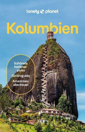Buchcover und Innenansicht für das Buch: LONELY PLANET Reiseführer Kolumbien