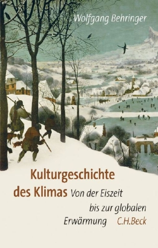 Buchcover und Innenansicht für das Buch: Kulturgeschichte des Klimas