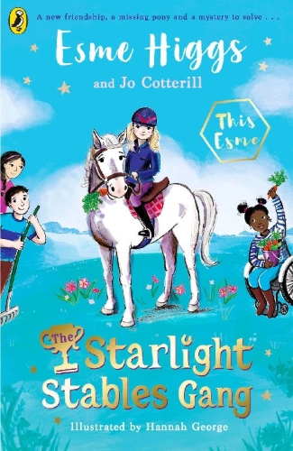 Buchcover und Innenansicht für das Buch: The Starlight Stables Gang