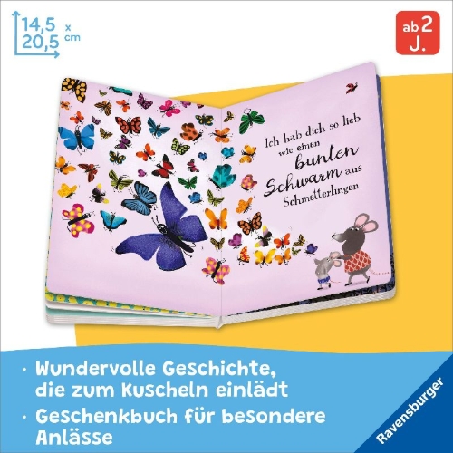 Buchcover und Innenansicht für das Buch: Je t'aime, un peu...à la folie !
