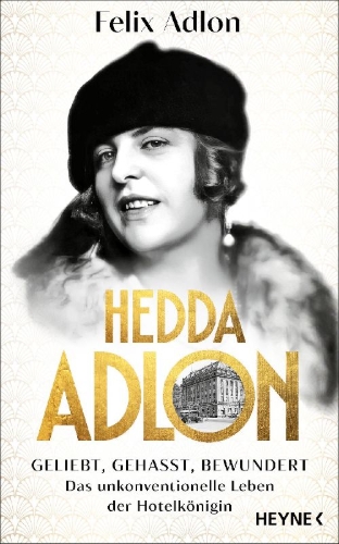 Buchcover und Innenansicht für das Buch: Hedda Adlon
