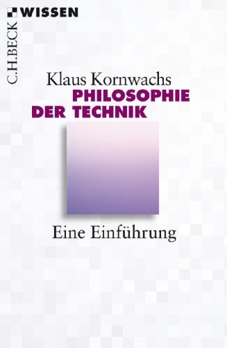 Buchcover und Innenansicht für das Buch: Philosophie der Technik