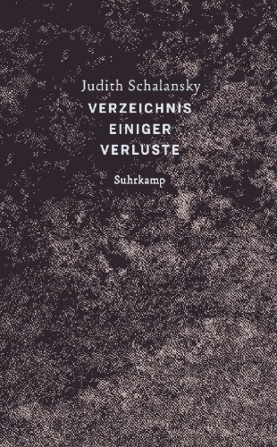 Buchcover und Innenansicht für das Buch: Verzeichnis einiger Verluste