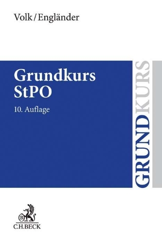 Buchcover und Innenansicht für das Buch: Grundkurs StPO