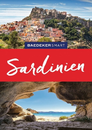 Buchcover und Innenansicht für das Buch: Baedeker SMART Reiseführer Sardinien