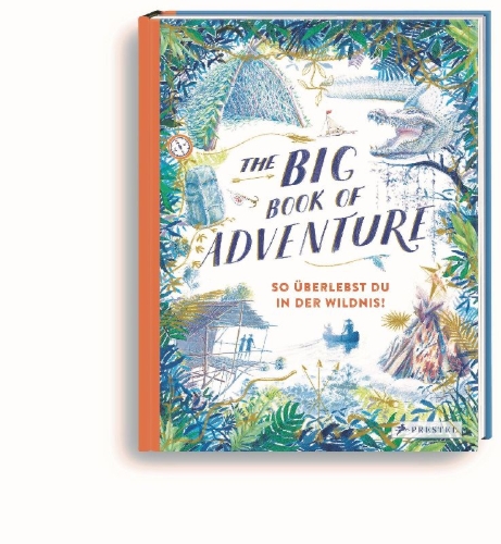 Buchcover und Innenansicht für das Buch: The Lost Book of Adventure