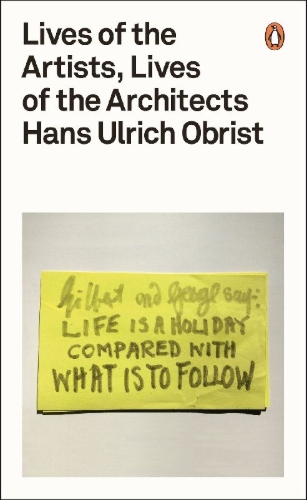 Buchcover und Innenansicht für das Buch: Lives of the Artists, Lives of the Architects