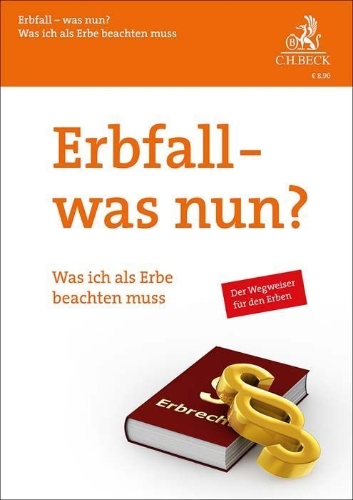 Buchcover und Innenansicht für das Buch: Erbfall - was nun?