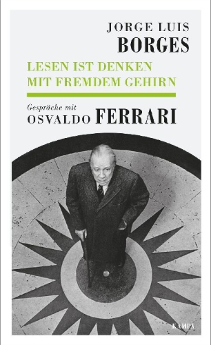 Buchcover und Innenansicht für das Buch: Lesen ist Denken mit fremdem Gehirn