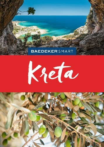Buchcover und Innenansicht für das Buch: Baedeker SMART Reiseführer Kreta