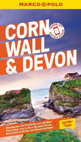 Buchcover und Innenansicht für das Buch: MARCO POLO Reiseführer Cornwall & Devon