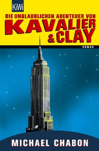 Buchcover und Innenansicht für das Buch: Die unglaublichen Abenteuer von Kavalier & Clay