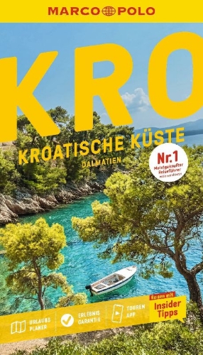 Buchcover und Innenansicht für das Buch: MARCO POLO Reiseführer Kroatische Küste Dalmatien