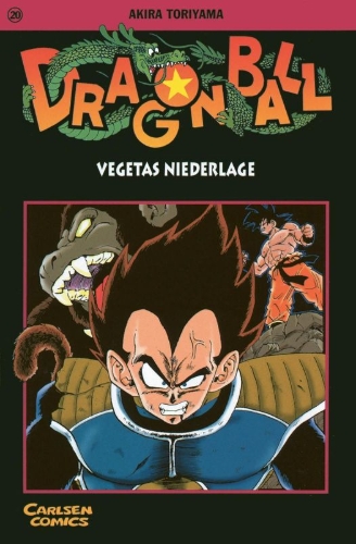 Buchcover und Innenansicht für das Buch: Dragon Ball 20. Vegetas Niederlage