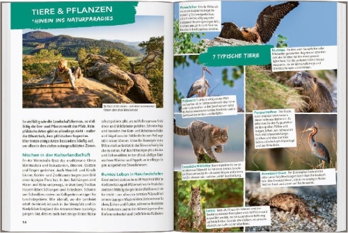 Buchcover und Innenansicht für das Buch: MARCO POLO OUTDOOR GUIDE Reiseführer Pfalz