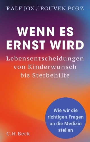 Buchcover und Innenansicht für das Buch: Wenn es ernst wird