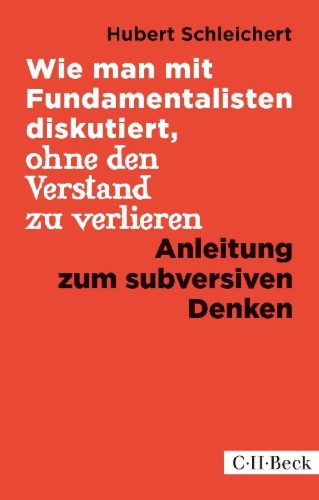 Buchcover und Innenansicht für das Buch: Wie man mit Fundamentalisten diskutiert, ohne den Verstand zu verlieren