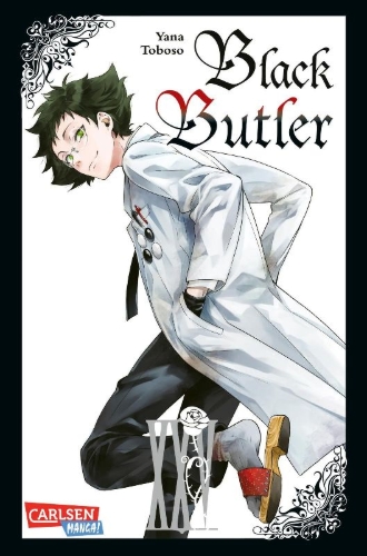 Buchcover und Innenansicht für das Buch: Kuroshitsuji
