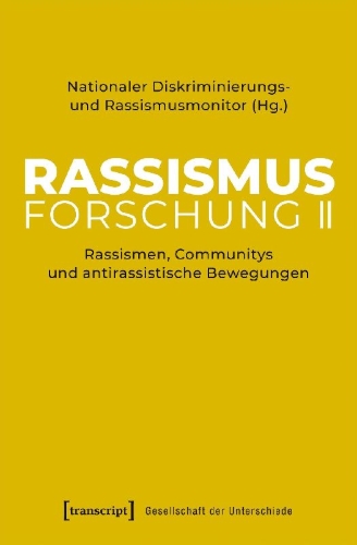 Buchcover und Innenansicht für das Buch: Rassismusforschung II