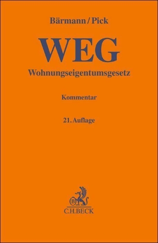 Buchcover und Innenansicht für das Buch: Wohnungseigentumsgesetz. WEG
